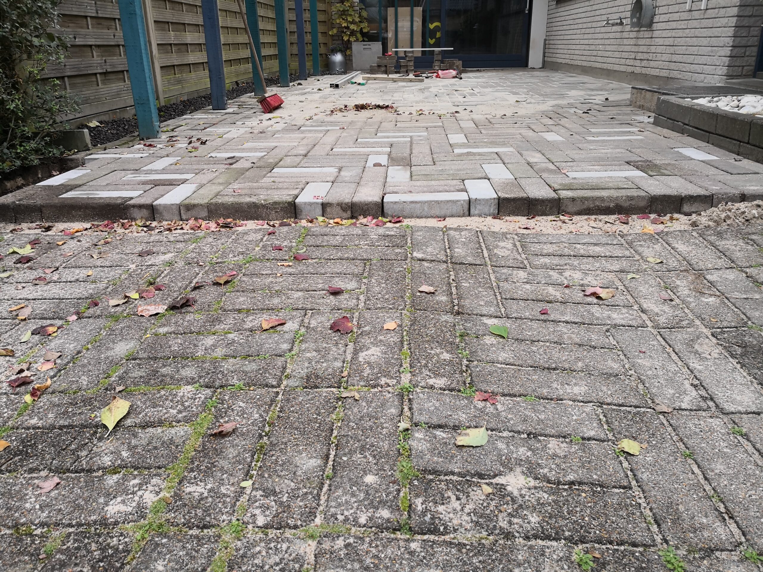 Omlægning af fliser